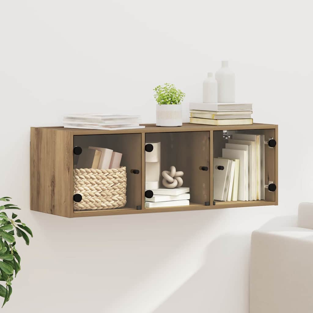 Wandschrank Artisan-Eiche 102 x 37 x 35 cm Holzwerkstoff
