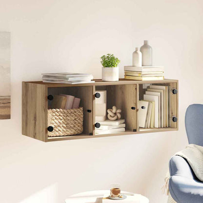 Wandschrank Artisan-Eiche 102 x 37 x 35 cm Holzwerkstoff