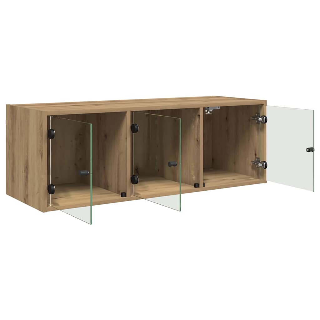 Wandschrank Artisan-Eiche 102 x 37 x 35 cm Holzwerkstoff