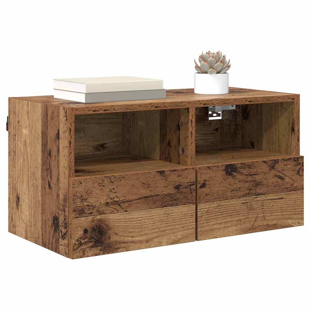 TV-Wandschrank Altholz 60 x 30 x 30 cm Holzwerkstoff
