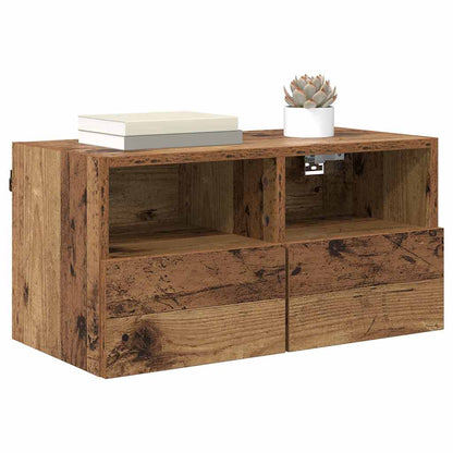 TV-Wandschrank Altholz 60 x 30 x 30 cm Holzwerkstoff