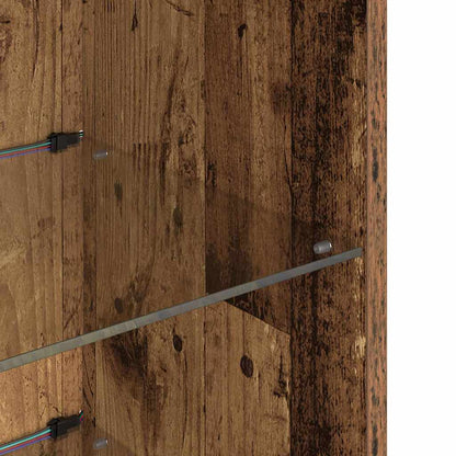 Wandmontierte TV-Schränke 2 pcs Altholz 30,5 x 30 x 90 cm