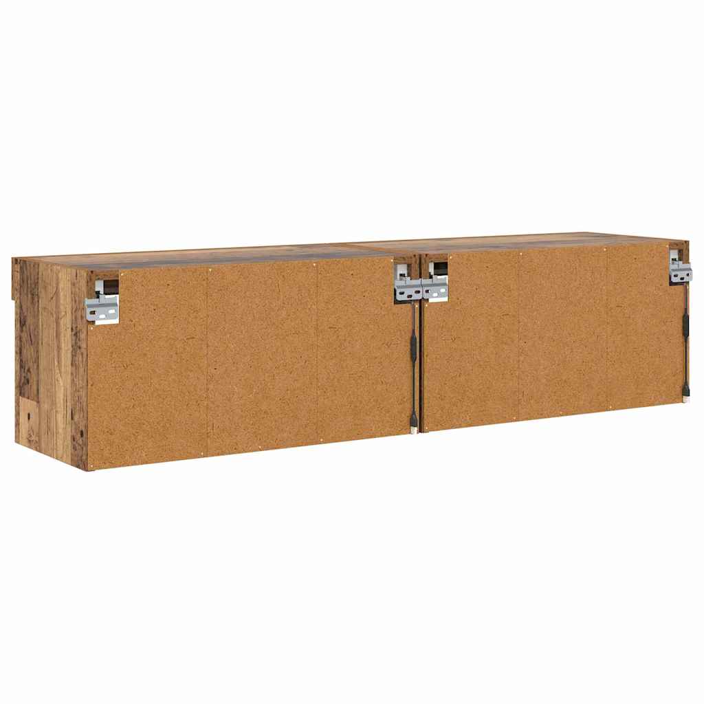 Fernsehtische 2 pcs Altholz 60 x 30 x 30 cm Holzwerkstoff