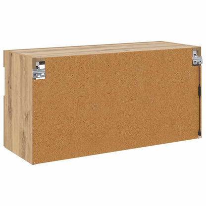 TV-Wandschrank Artisan-Eiche 80 x 30 x 40 cm Holzwerkstoff