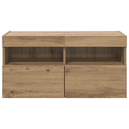 TV-Wandschrank Artisan-Eiche 80 x 30 x 40 cm Holzwerkstoff