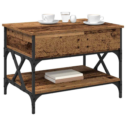 Couchtisch Altholz 70x50x50cm Holzwerkstoff