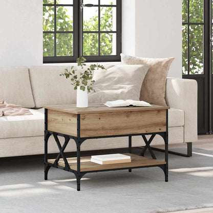 Couchtisch Artisan-Eiche 70x50x50cm Holzwerkstoff