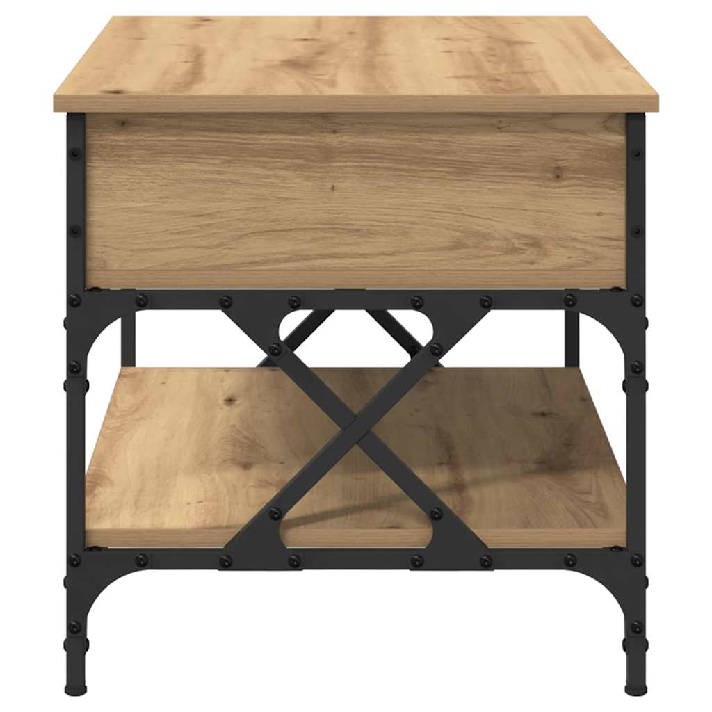 Couchtisch Artisan-Eiche 70x50x50cm Holzwerkstoff