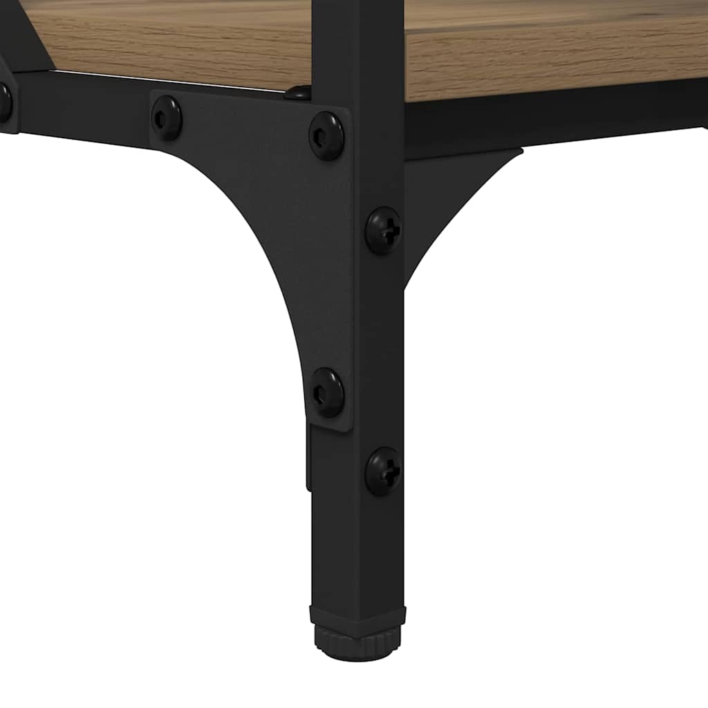 Couchtisch Artisan-Eiche 100 x 50 x 50 cm Holzwerkstoff