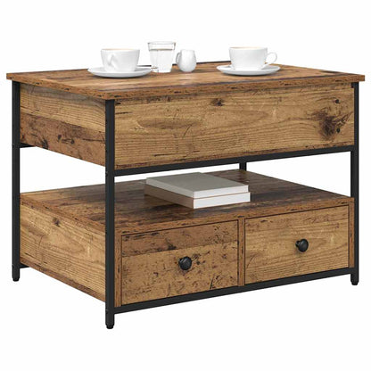 Couchtisch Altholz 70 x 50 x 54,5 cm Holzwerkstoff