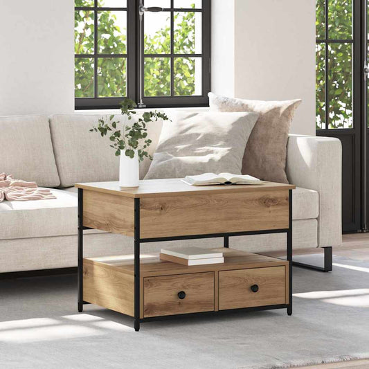 Couchtisch Artisan-Eiche 70 x 50 x 54,5 cm Holzwerkstoff