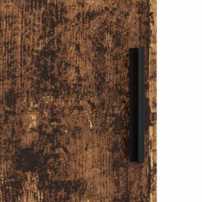 Badezimmerschrank mit Speicher mit Tür Altholz 61 x 35 x 64 cm