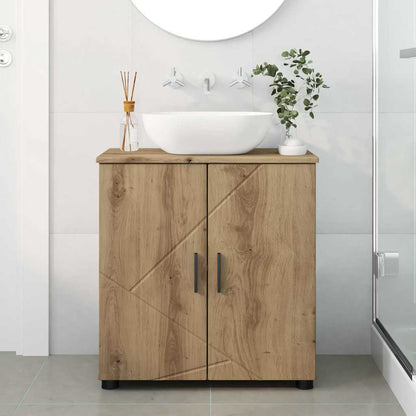Badezimmerschrank mit Speicher Artisan-Eiche 61 x 35 x 64 cm