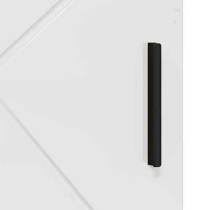 Badezimmerschrank mit Speicher Hochglanz Weiß 60 x 35 x 80 cm