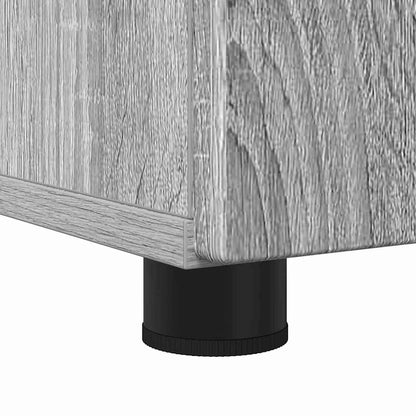 Badezimmerschrank mit Speicher Graues Sonoma 60 x 35 x 80 cm