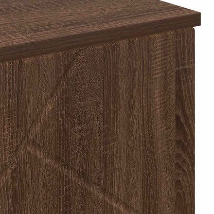 Badezimmer Schrank mit Regal Braun Eichen-Optik 60 x 35 x 80 cm
