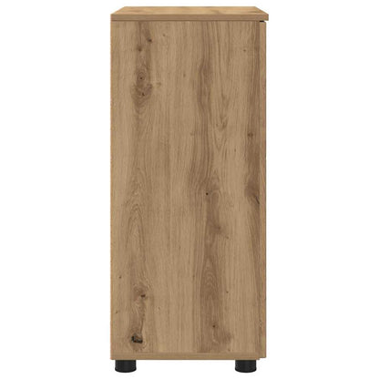 Badezimmerschrank mit Speicher Artisan-Eiche 60 x 35 x 80 cm