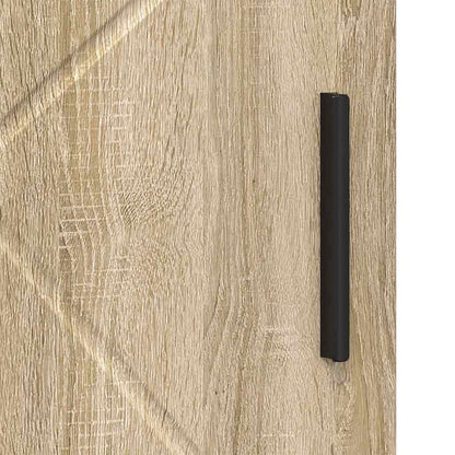 Badezimmerschrank mit Speicher Sonoma-Eiche 30 x 35 x 95 cm