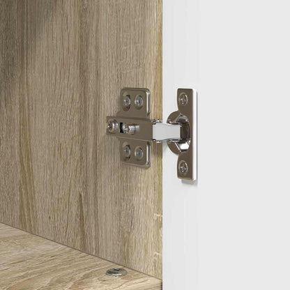 Badezimmerschrank mit Speicher Sonoma-Eiche 30 x 35 x 95 cm