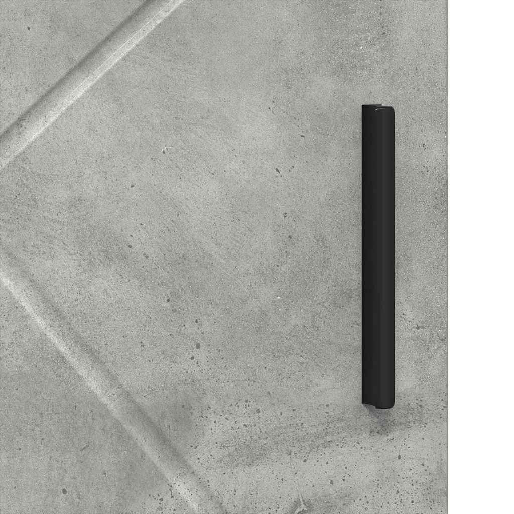 Badezimmerschrank mit Speicher Beton Grau 30 x 35 x 95 cm