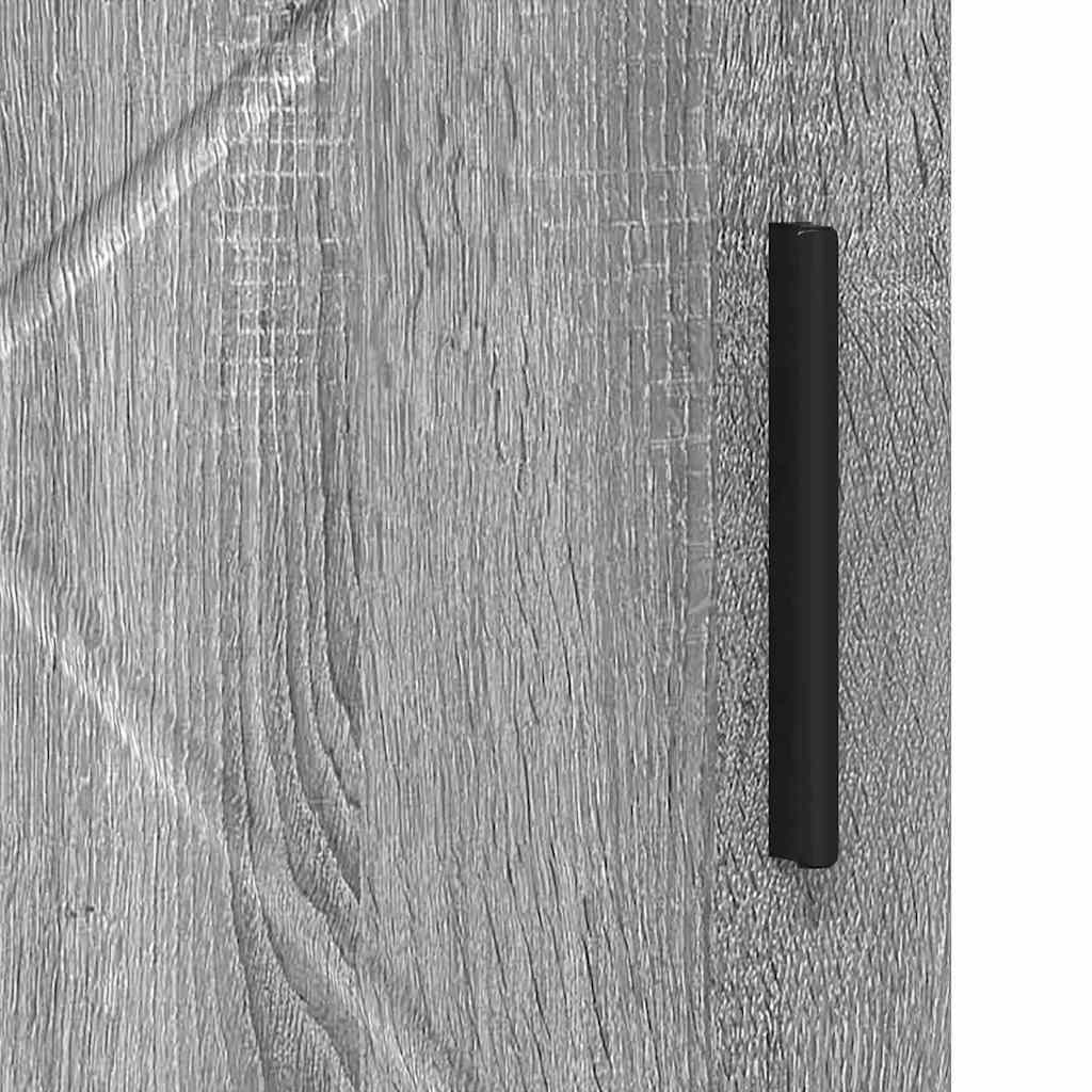 Badezimmerschrank mit Speicher Graues Sonoma 30 x 35 x 95 cm