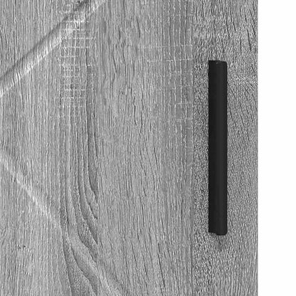 Badezimmerschrank mit Speicher Graues Sonoma 30 x 35 x 95 cm