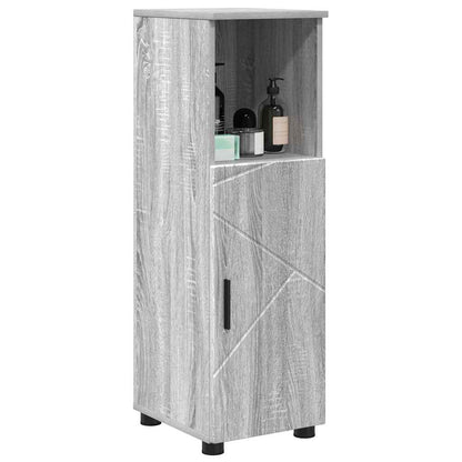 Badezimmerschrank mit Speicher Graues Sonoma 30 x 35 x 95 cm