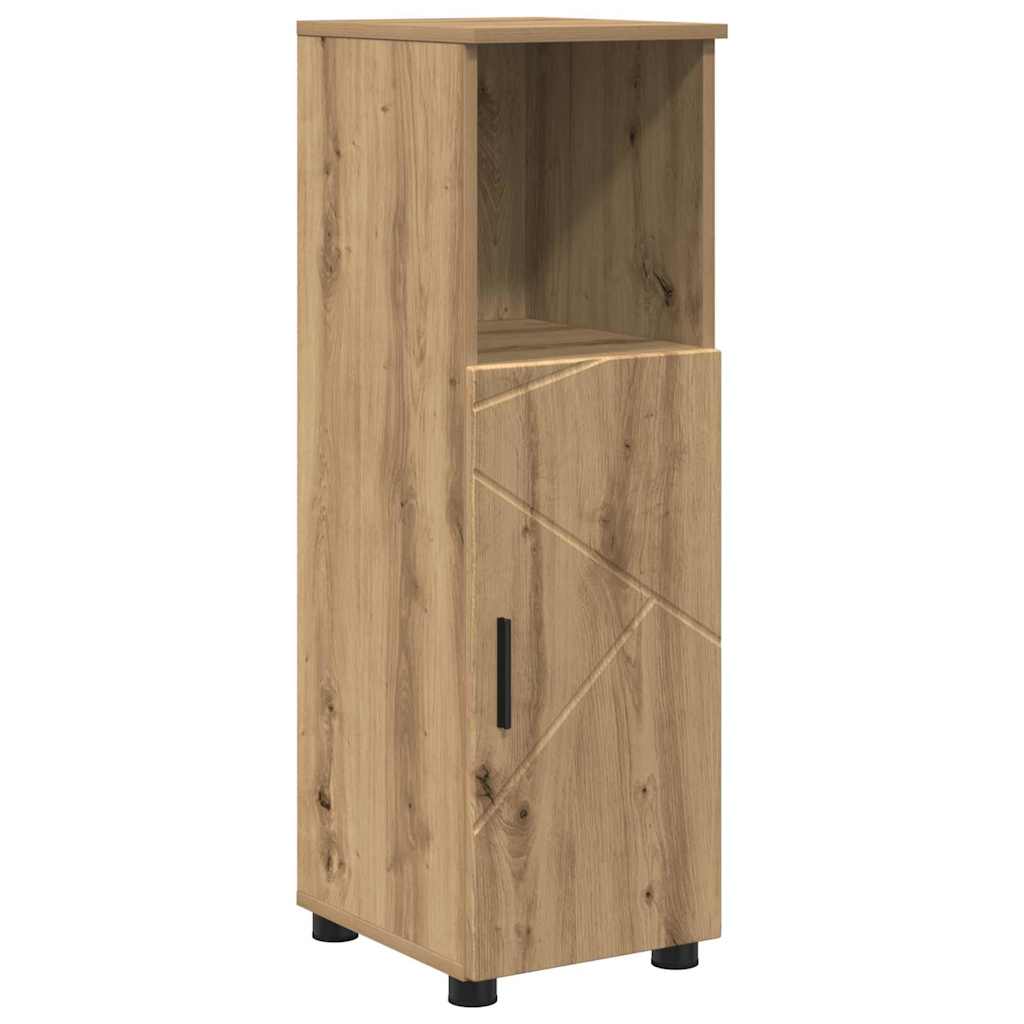 Badezimmerschrank mit Speicher Artisan-Eiche 30 x 35 x 95 cm