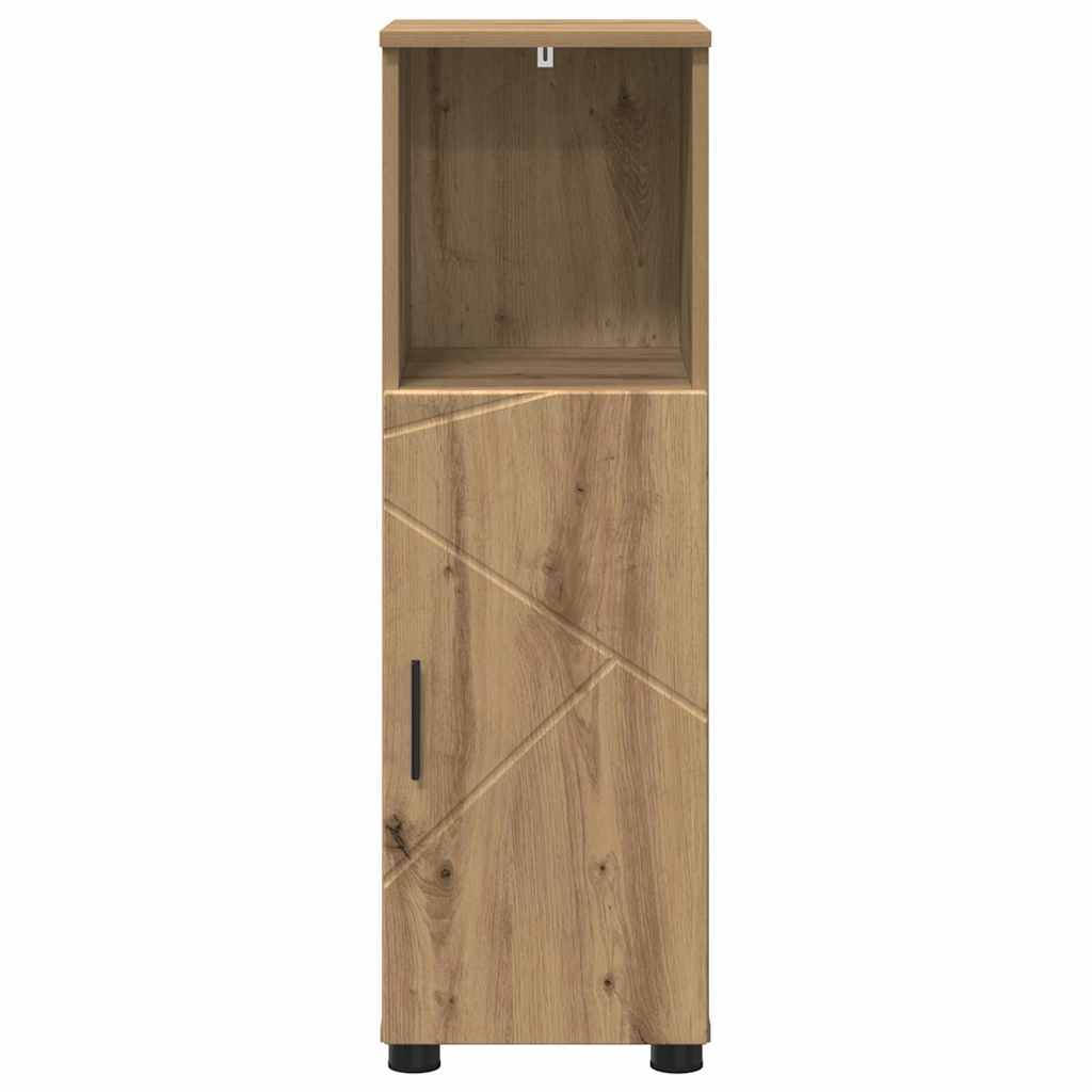 Badezimmerschrank mit Speicher Artisan-Eiche 30 x 35 x 95 cm