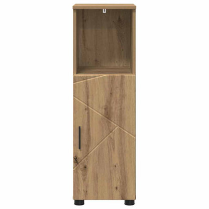 Badezimmerschrank mit Speicher Artisan-Eiche 30 x 35 x 95 cm