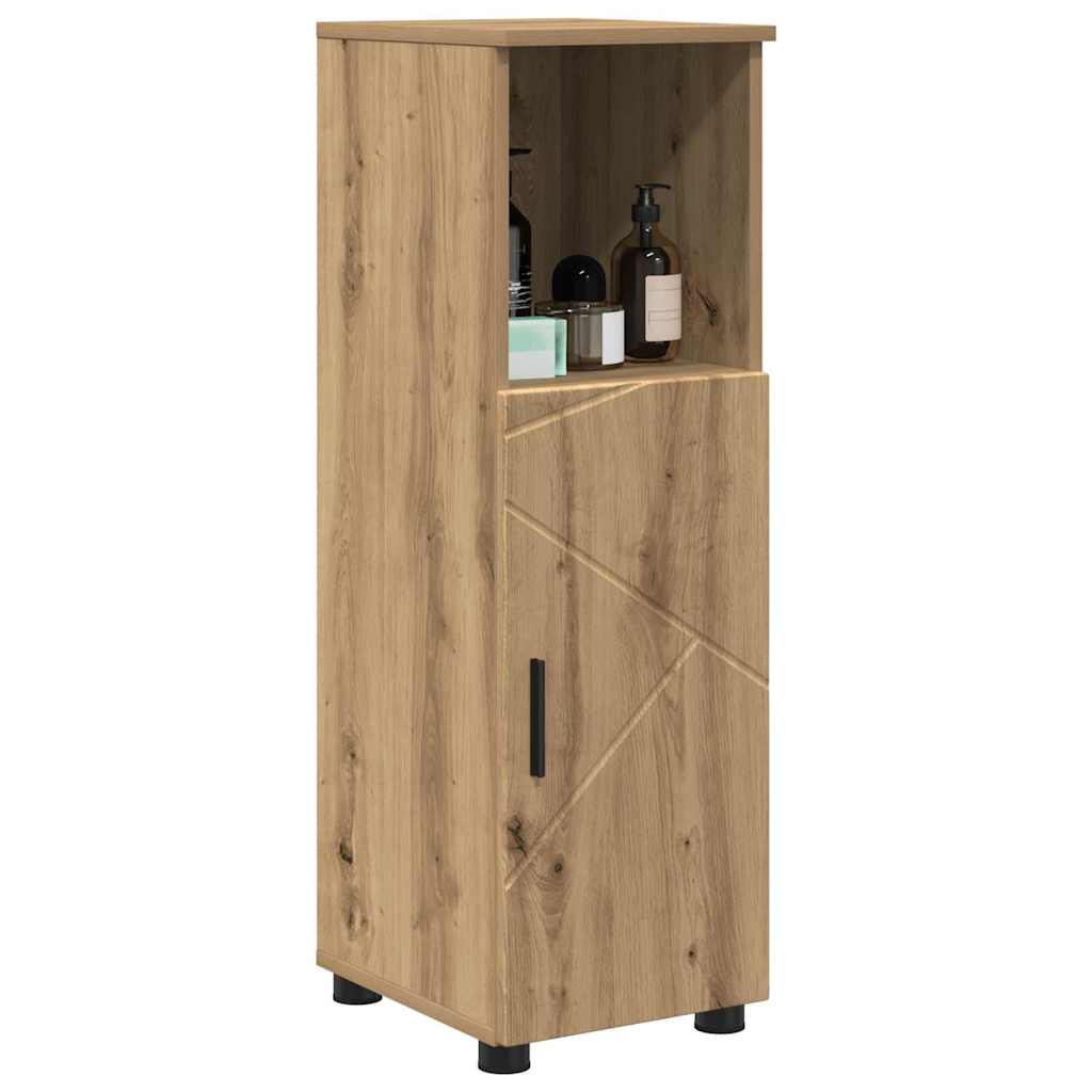 Badezimmerschrank mit Speicher Artisan-Eiche 30 x 35 x 95 cm