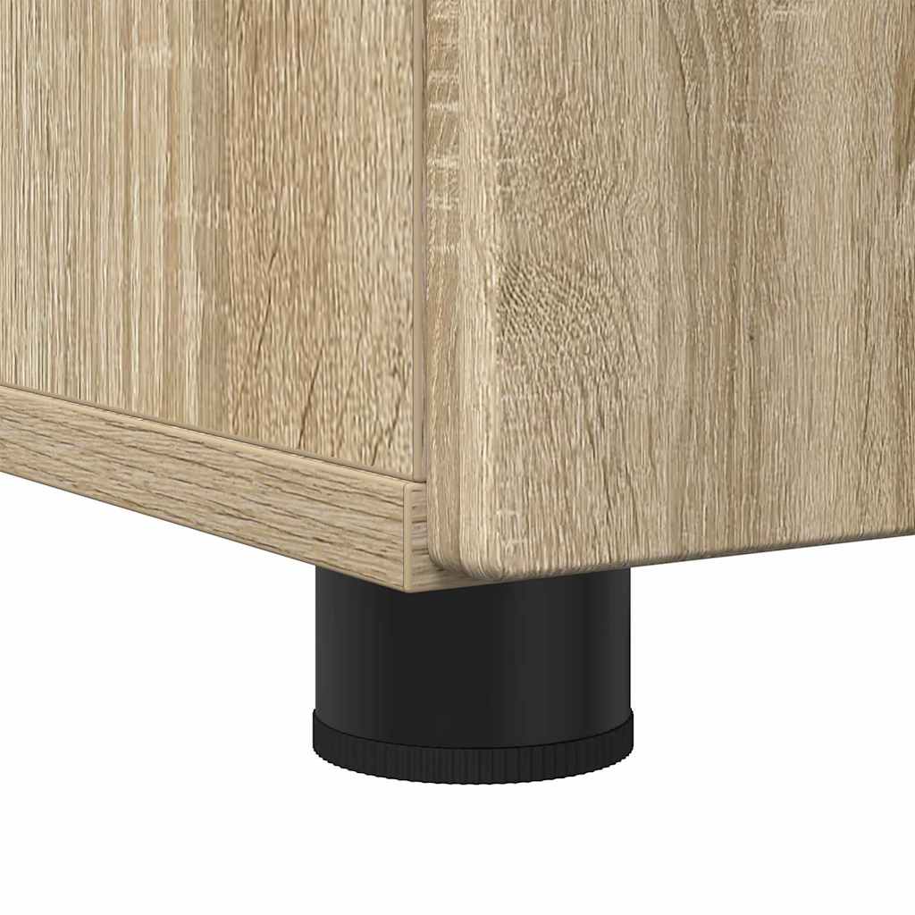 Badezimmerschrank mit Schubladen Sonoma-Eiche 30 x 35 x 80 cm