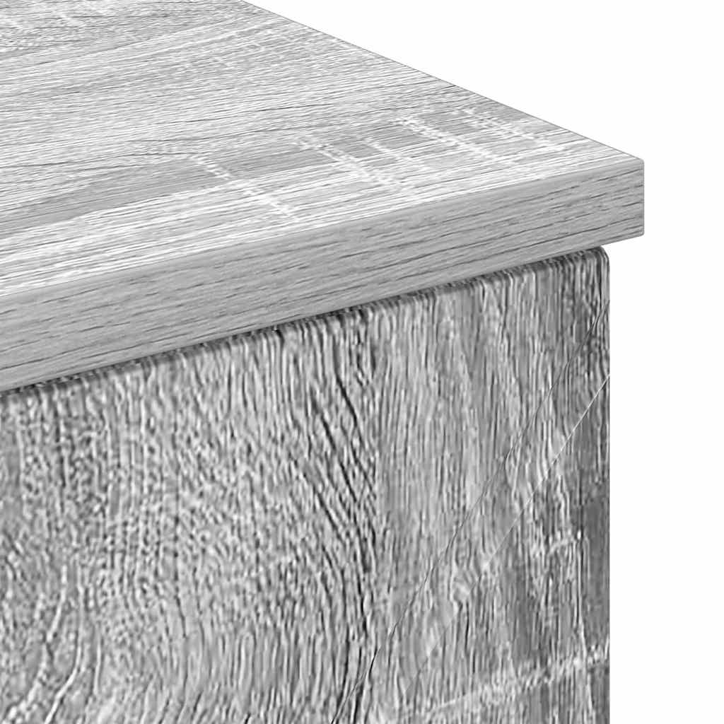 Badezimmerschrank mit Schubladen Graues Sonoma 30 x 35 x 80 cm