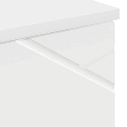 Bad hoher Schrank mit Tür Weiß 30 x 35 x 192 cm Holzwerkstoff