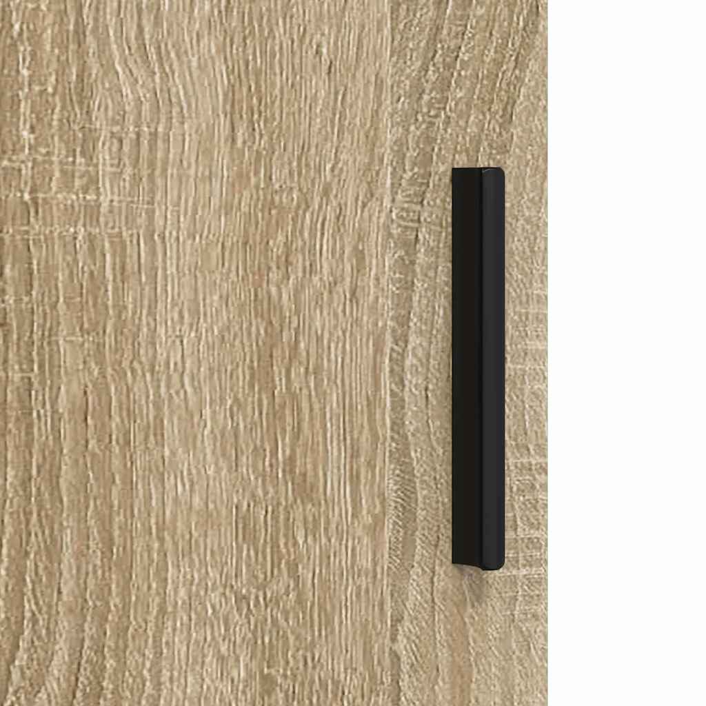 Bad hoher Schrank Sonoma-Eiche 30 x 35 x 192 cm Holzwerkstoff