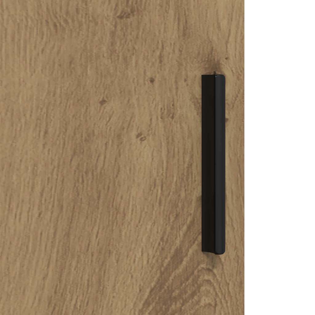 Bad hoher Schrank Artisan-Eiche 30 x 35 x 192 cm Holzwerkstoff