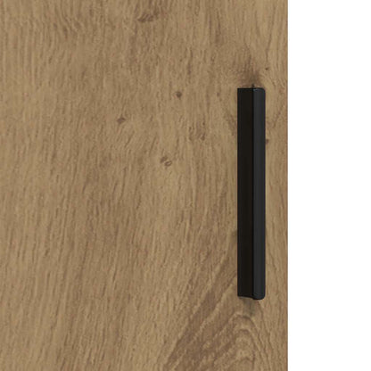 Bad hoher Schrank Artisan-Eiche 30 x 35 x 192 cm Holzwerkstoff