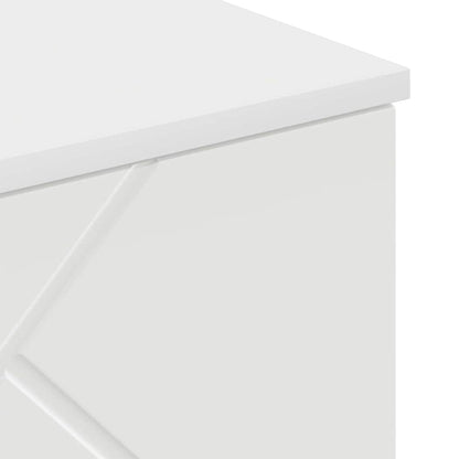 Badezimmerschrank Weiß 30 x 31,5 x 61 cm Holzwerkstoff & Metall