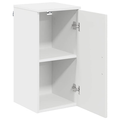 Badezimmerschrank Weiß 30 x 31,5 x 61 cm Holzwerkstoff & Metall