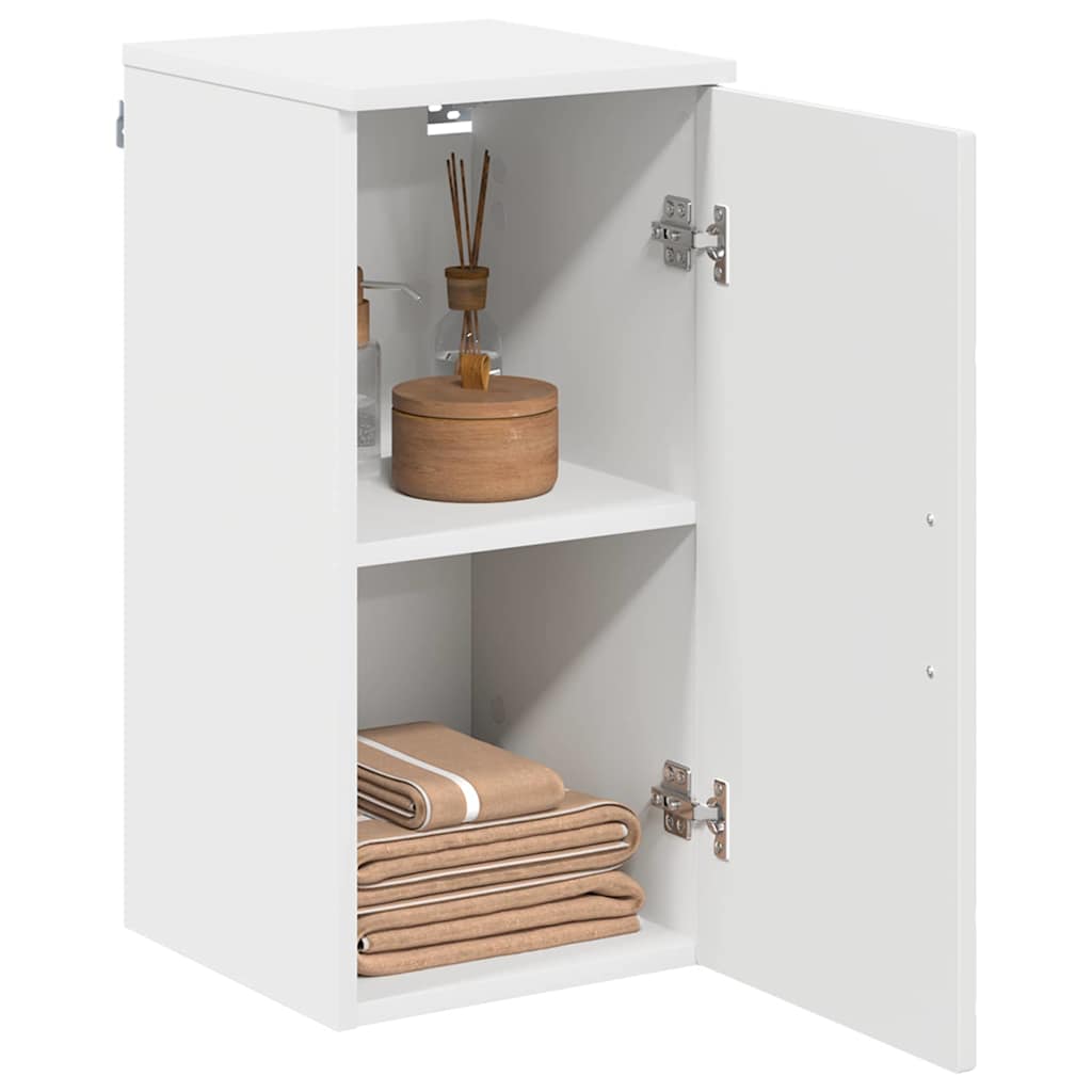Badezimmerschrank Weiß 30 x 31,5 x 61 cm Holzwerkstoff & Metall