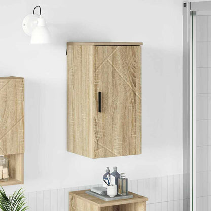 Badezimmerschrank Wandmontiert Sonoma-Eiche 30 x 31,5 x 61 cm