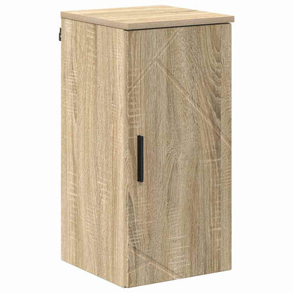 Badezimmerschrank Wandmontiert Sonoma-Eiche 30 x 31,5 x 61 cm