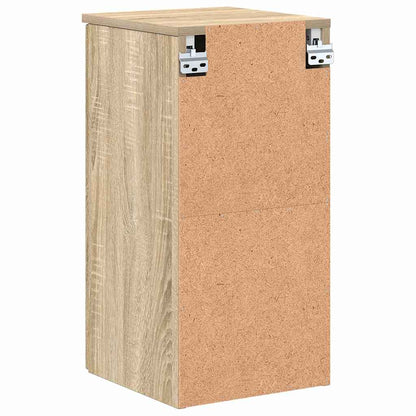 Badezimmerschrank Wandmontiert Sonoma-Eiche 30 x 31,5 x 61 cm