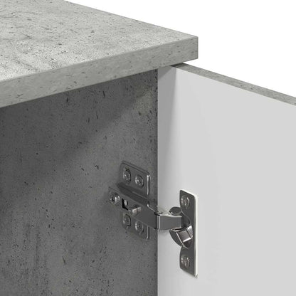 Badezimmer Schrank Betongrau 30 x 31,5 x 61 cm Holzwerkstoff