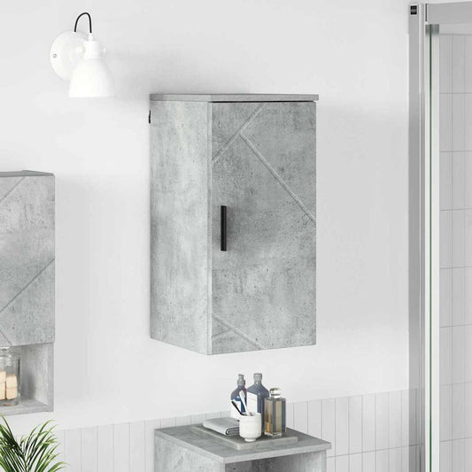 Badezimmer Schrank Betongrau 30 x 31,5 x 61 cm Holzwerkstoff