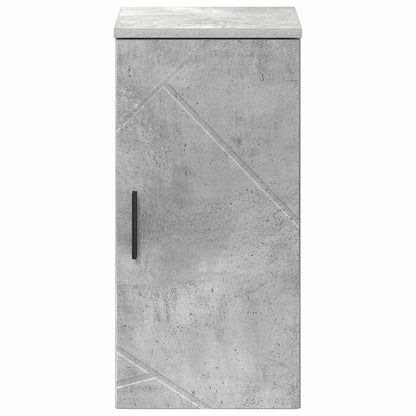 Badezimmer Schrank Betongrau 30 x 31,5 x 61 cm Holzwerkstoff