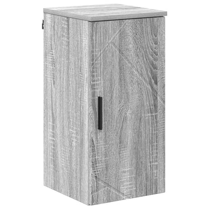 Badezimmerschrank Wandmontiert Graues Sonoma 30 x 31,5 x 61 cm