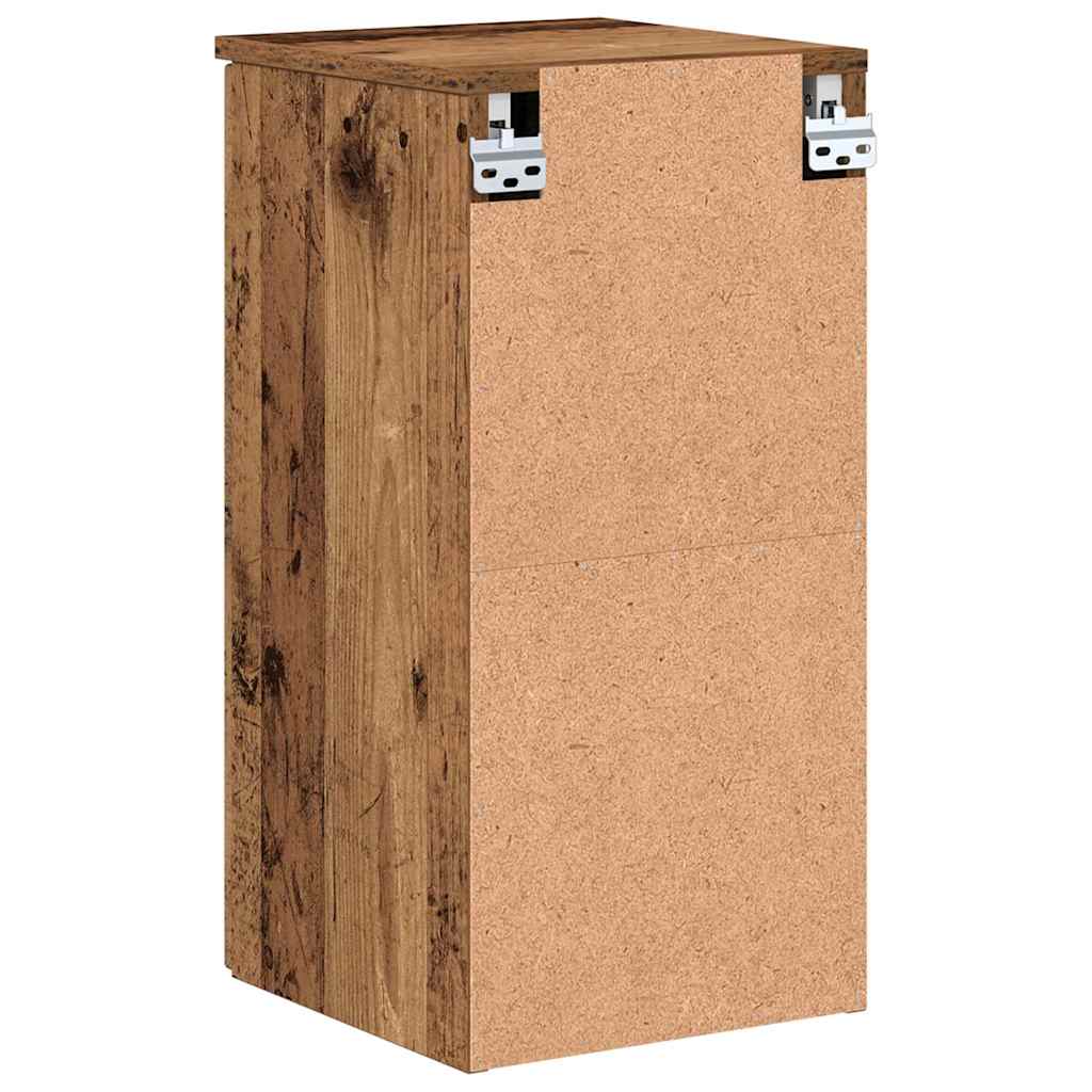 Badezimmerschrank Wandmontiert Altholz 30 x 31,5 x 61 cm