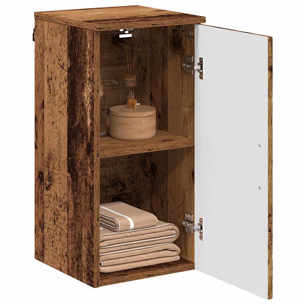 Badezimmerschrank Wandmontiert Altholz 30 x 31,5 x 61 cm