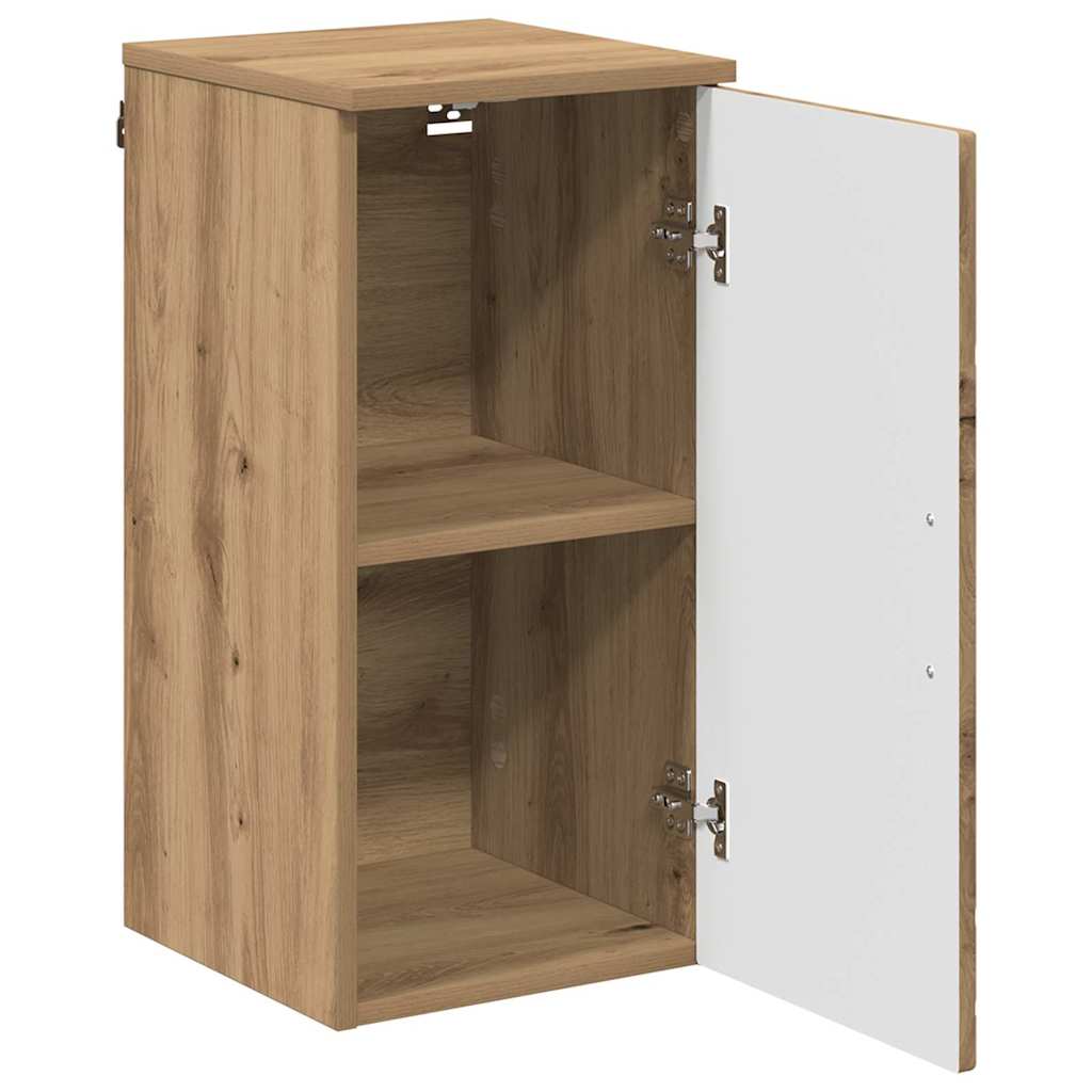 Badezimmerschrank Wandmontiert Artisan-Eiche 30 x 31,5 x 61 cm